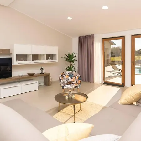 Relaxing Pool Mattuzzi In ヴィラ Loborika