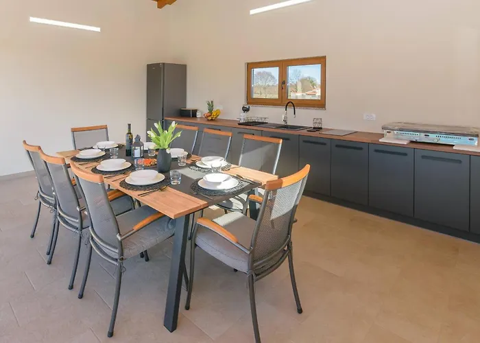 Relaxing Pool Mattuzzi In 빌라 Loborika